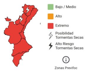 nivel emergencia rojo extremo CV