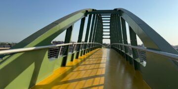 Nueva pasarela peatonal que une Sueca y Fortaleny gracias a la Diputació de Valéncia