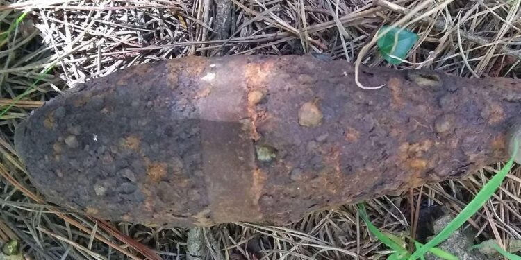 La Armada neutraliza un proyectil de artillería hallado en el Puerto de Valencia