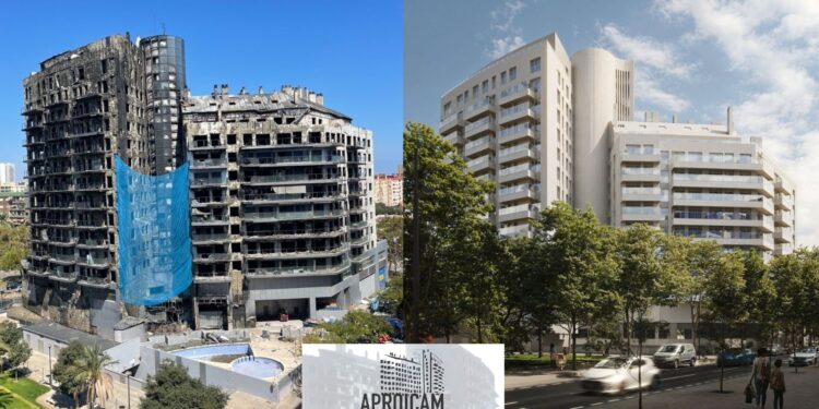 Comienza la rehabilitación integral en Campanar tras el voraz incendio: 18 meses para volver a casa 1 Comienza la rehabilitación integral en Campanar tras el voraz incendio: 18 meses para volver a casa