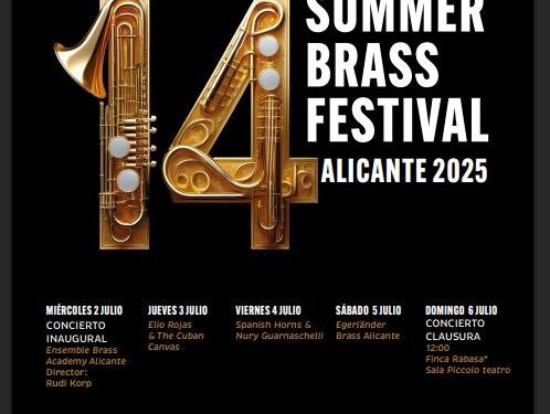 Alicante llenará de música y diversión sus parques en Julio con la 14 edición del Summer Brass Festival y el programa “Verano en Parques” 1 Alicante llenará de música y diversión sus parques en Julio con la 14 edición del Summer Brass Festival y el programa “Verano en Parques”