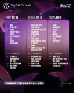 tomorrowland 2025