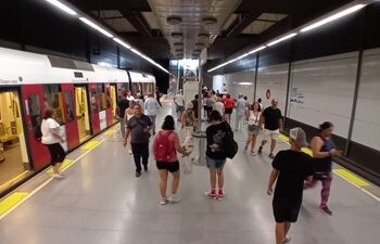 El lunes toda la red de metrovalencia volverá a la normalidad de horarios e itinerarios