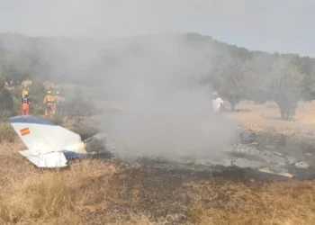 Aviación Civil investiga el accidente mortal de avioneta en Requena