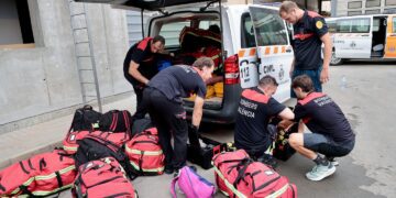 Los bomberos de Valencia viajan a Castilla y León para colaborar en la extinción de los incendios