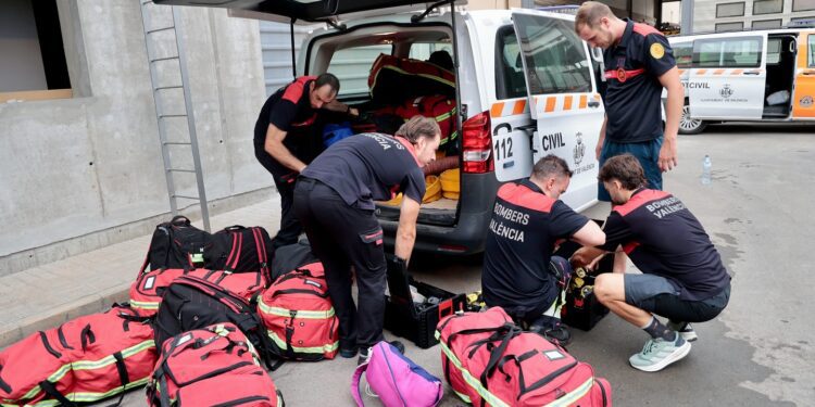 Los bomberos de Valencia viajan a Castilla y León para colaborar en la extinción de los incendios 1 Los bomberos de Valencia viajan a Castilla y León para colaborar en la extinción de los incendios