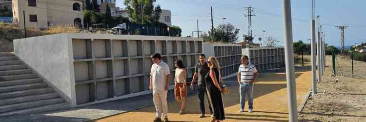Calp finaliza las obras de ampliación del cementerio municipal