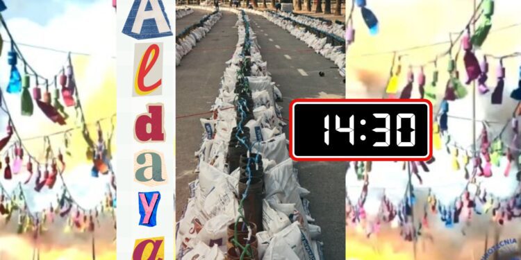 Aldaya disparará hoy la mascletà más potente de la historia