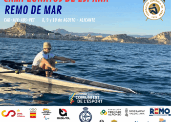 Alicante sede de los IX campeonatos de España de Remo de Mar entre el 8 y 10 de agosto