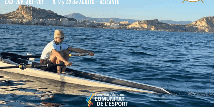 Alicante sede de los IX campeonatos de España de Remo de Mar entre el 8 y 10 de agosto