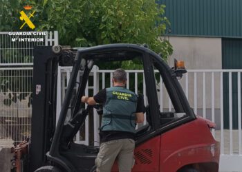 Tres detenidos en Albaida por robar maquinaria industrial y posteriormente venderla