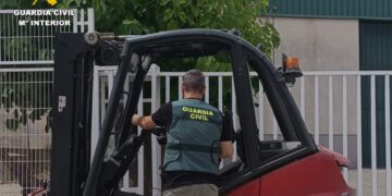 Tres detenidos en Albaida por robar maquinaria industrial y posteriormente venderla