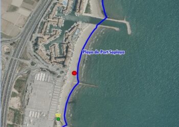Vuelve a cerrar al baño la Playa de Port Saplaya