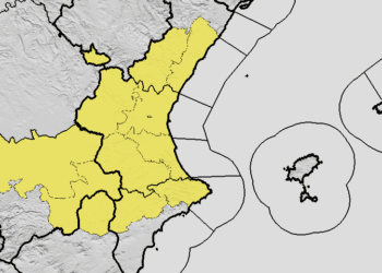 Activados avisos nivel amarillo por tormentas la tarde del 22 de agosto