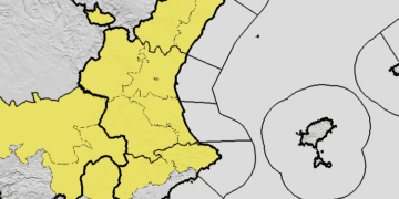 Activados avisos nivel amarillo por tormentas la tarde del 22 de agosto