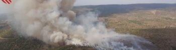 La Generalitat declara en el Incendio Forestal de Teresa de Cofrentes la situación 1 del PEIF