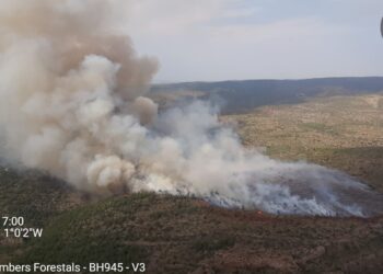 La Generalitat declara en el Incendio Forestal de Teresa de Cofrentes la situación 1 del PEIF