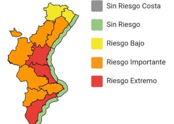 Emergencias eleva las alertas por calor extremo para mañana. Esta noche será tórrida en gran parte de la CV