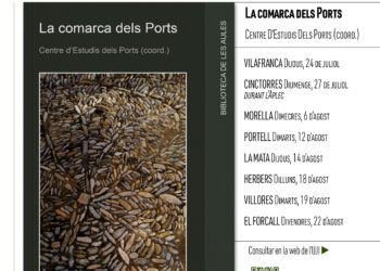 Publicacions de la UJI y el Centre d'Estudis dels Ports presentan el libro «La comarca dels Ports»