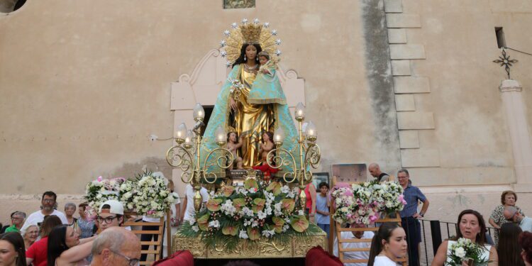 La imagen peregrina de la Mare de Déu visita Montanejos 1 La imagen peregrina de la Mare de Déu visita Montanejos