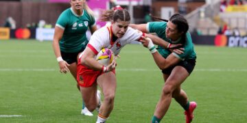 Rugby Femenino: España planta cara a Irlanda y logra su primer punto bonus (43-27)
