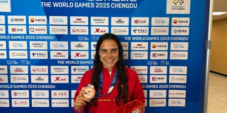 Marta Dominguez se cuelga el bronce en los World Games de Squash