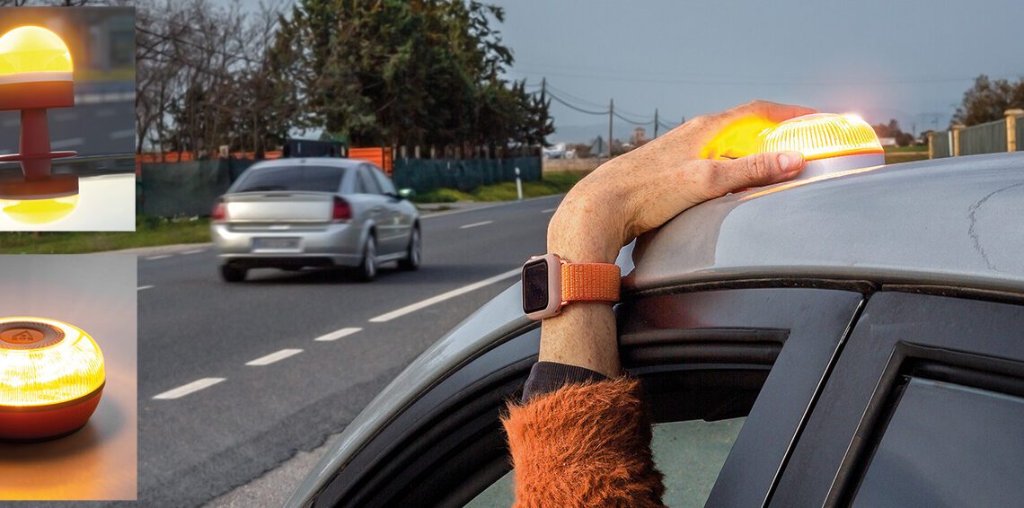 Motoristas exigen paralizar la obligatoriedad de la baliza V-16 conectada a partir del 1 de enero de 2026