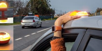 Motoristas exigen paralizar la obligatoriedad de la baliza V-16 conectada a partir del 1 de enero de 2026