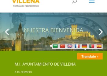 Lo Rat Penat reclama la presència del valencià en la web oficial de l’Ajuntament de Villena