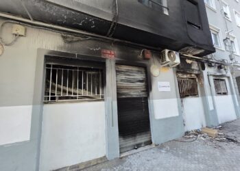 El comedor social de las Carmelitas en Valencia pasto de las llamas