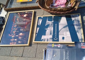 Los restos de Ciudadanos en el rastro de Valencia