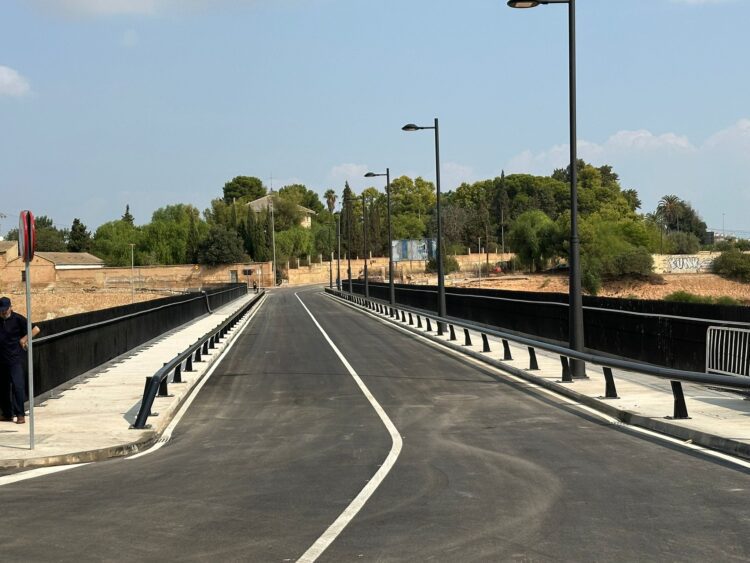Torrent reabre el Puente que une Alaquàs y Torrent tras una inversión de 1,9 millones de euros