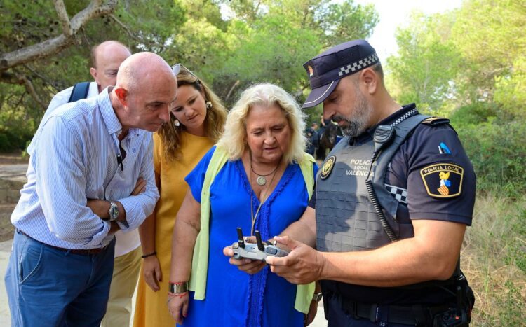 Valencia intensifica la vigilancia de El Saler en los días finales de verano para prevenir posibles incendios