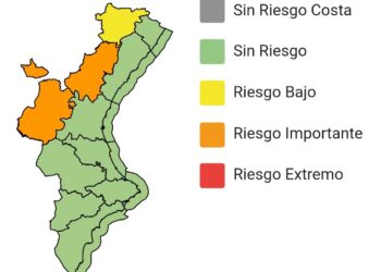 La GVA Emergencias eleva la alerta a naranja por fuertes lluvias y tormentas para esta tarde de viernes 2 La GVA Emergencias eleva la alerta a naranja por fuertes lluvias y tormentas para esta tarde de viernes