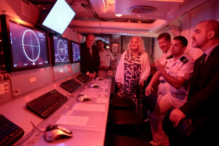 Visita del Buque Escuela “Brasil” al Puerto de Valencia