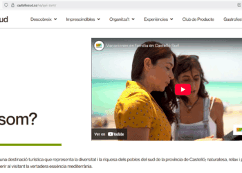 Denuncien a la web Castelló Sud per usar la bandera catalana i ometre el topònim oficial de Chilches