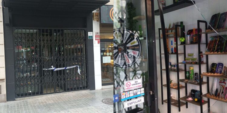 Roban en un grow shop de la Avenida del Oeste en plena noche