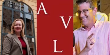 Jorge Rodríguez y Natalia Enguix salen al rescate de la AVL y logran desestabilizar la Diputació de Valencia
