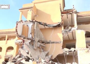 Las familias de Font Nova en Peñíscola exigen justicia cuatro años después del derrumbe del edificio