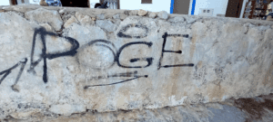 Los grafitis históricos de la muralla de Santa Bárbara en Peñíscola en la Lista Roja del Patrimonio