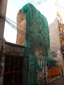 La Conselleria de Cultura y el Ayuntamiento de Valencia actuarán en la muralla andalusí de la calle Salinas, 17