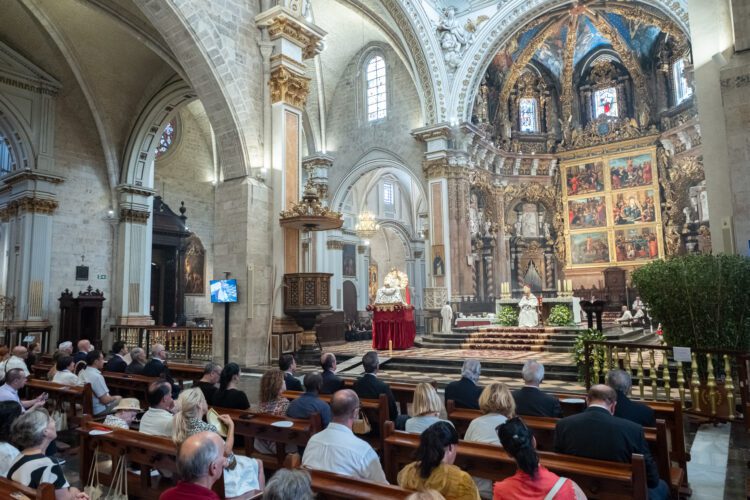 La Catedral Metropolitana de Valéncia celebra la Solemnidad de la Asunción de la Virgen María