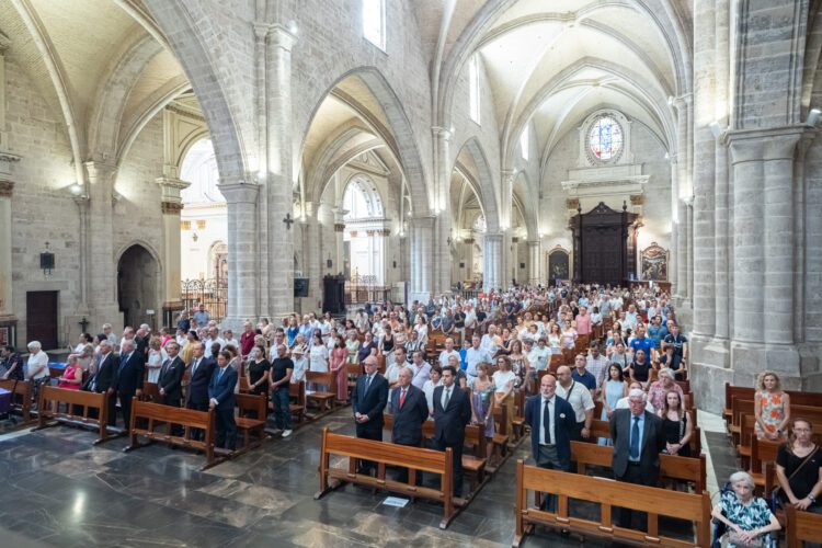 La Catedral Metropolitana de Valéncia celebra la Solemnidad de la Asunción de la Virgen María