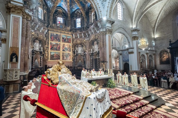 La Catedral Metropolitana de Valéncia celebra la Solemnidad de la Asunción de la Virgen María