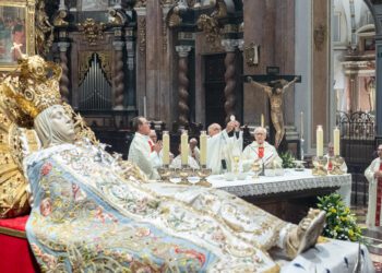 La Catedral Metropolitana de Valéncia celebra la Solemnidad de la Asunción de la Virgen María