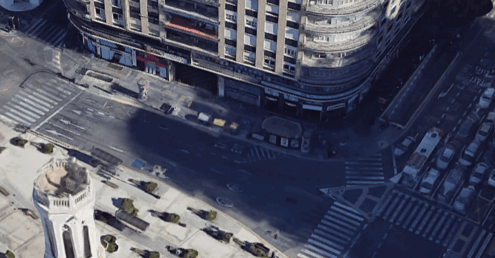 Muere una niña de 6 años atropellada por una ambulancia en la Plaza de San Agustín confluencia con Xativa