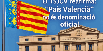El TSJCV reafirma: “País Valencià” no és denominació oficial