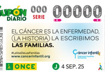 La ONCE dedica su cupón de mañana a la Federación Española de Familias de Cáncer Infantil
