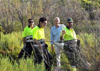 Finaliza el refuerzo estival de limpieza en La Devesa con 43.500 litros de residuos retirados