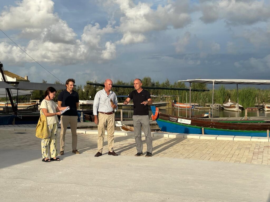 El Ayuntamiento finaliza las obras en el embarcadero de El Palmar 2 0908 Embarcador El Palmar 3